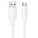 Дата кабель Hoco X124 Bien silicone USB to Type-C 3A (1m)