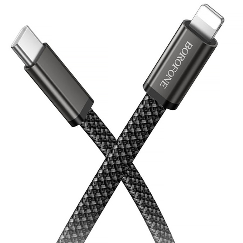 Дата кабель Borofone BX124 Peace Type-C to Lightning 30W (1m)
