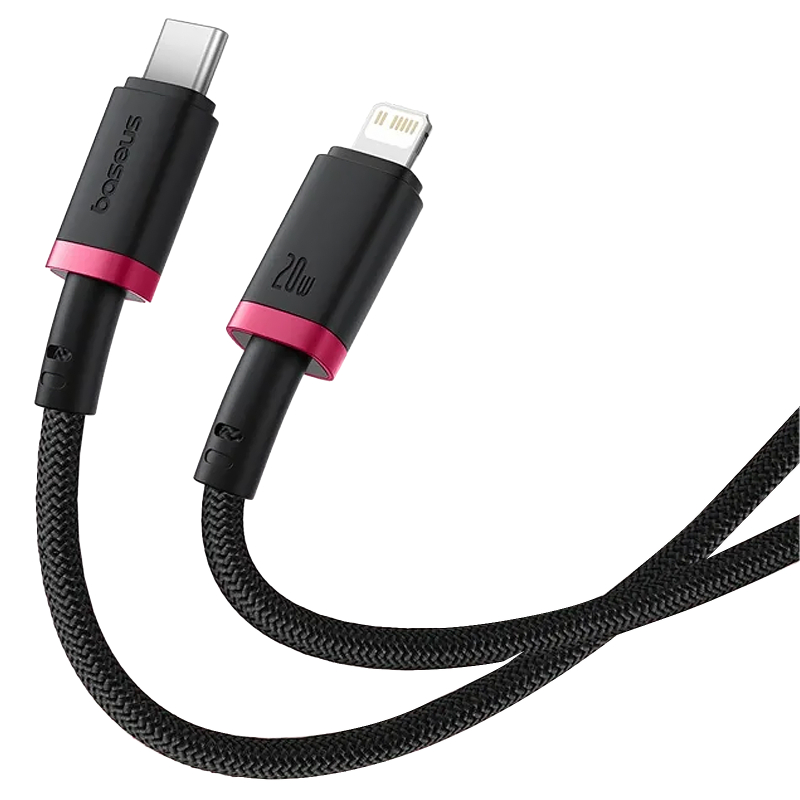 Дата кабель Baseus Dura Series Fast Charging Type-C to Lightning 20W (1m) (CB000123)