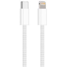 Дата кабель USB-C to Lightning FineWoven Mac PD for Apple (AAA) (1m) (no box)