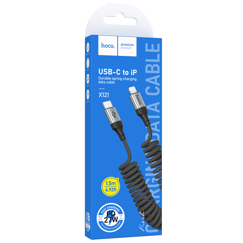 Дата кабель Hoco X121 Nuevo Type-C to Lightning 27W (1.5m)