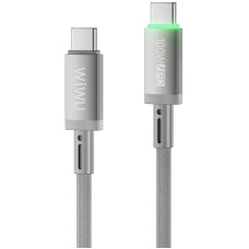 Дата кабель WIWU C084 Maglink Type-C to Type-C 100W (1m)
