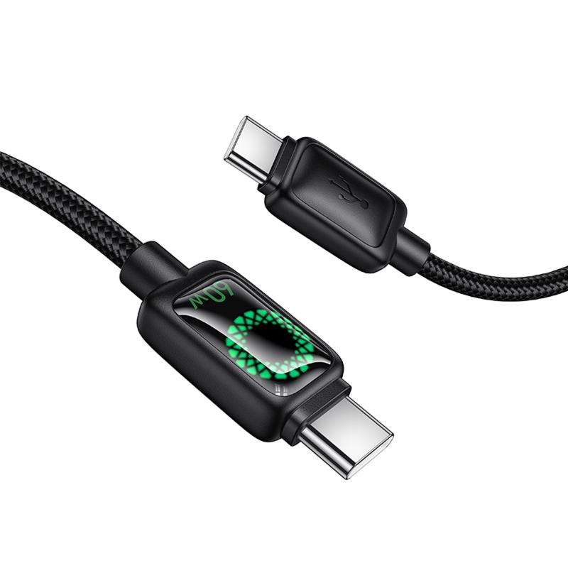 Дата кабель Hoco U146 Mundo Type-C to Type-C 60W (1.2m)