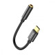 Перехідник AUX Baseus L54 Type-C to 3.5mm black