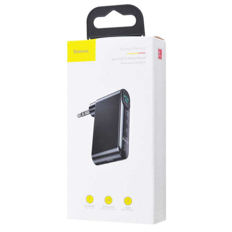 Адаптер AUX Baseus Qiyin Car Bluetooth Receiver black