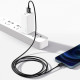 Кабель Baseus Superior Series Fast Charging Lightning 2.4A (1m) white