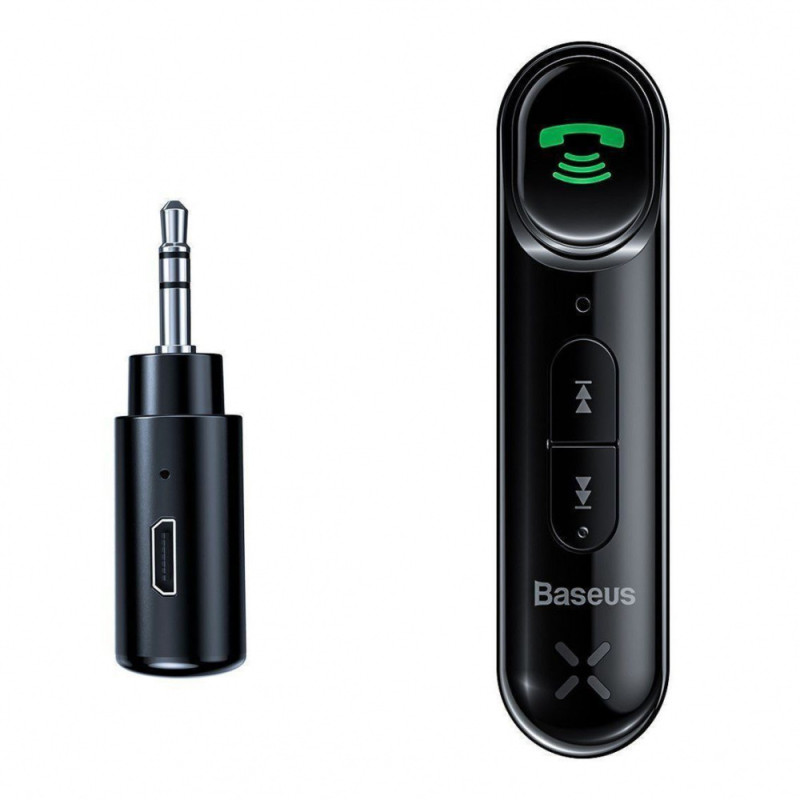 Адаптер AUX Baseus Qiyin Car Bluetooth Receiver black