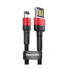 Кабель Baseus Cafule Lightning Special Edition 2.4A (1m) red/black