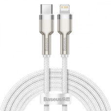 Кабель Baseus Cafule Metal Type-C to Lightning PD 20W (2m) white