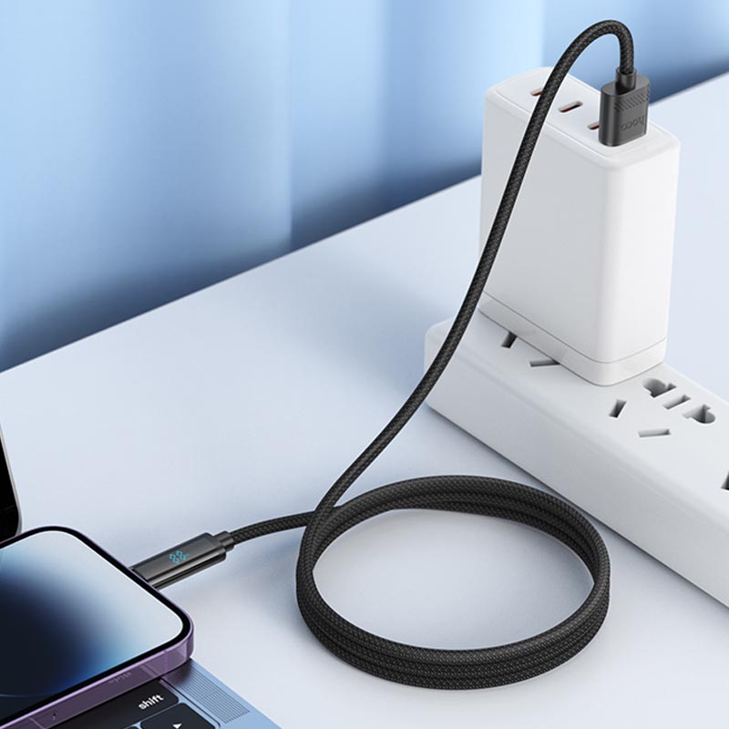 Уценка Дата кабель Hoco U127 Power USB to Lightning (1.2m)