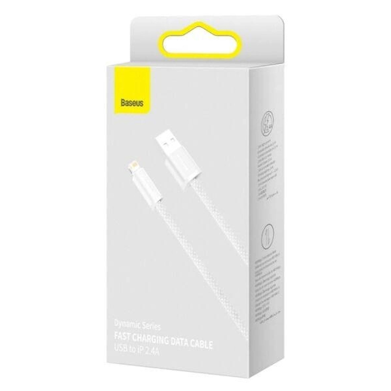 Уценка Дата кабель Baseus Dynamic Series USB to Lightning 2.4A (1m) (CALD000402)