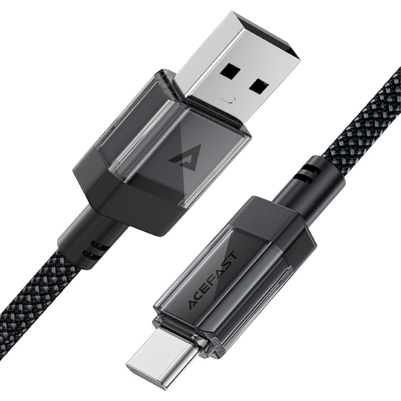 Дата кабель Acefast C12-04 USB to Type-C 3A (1.2m)
