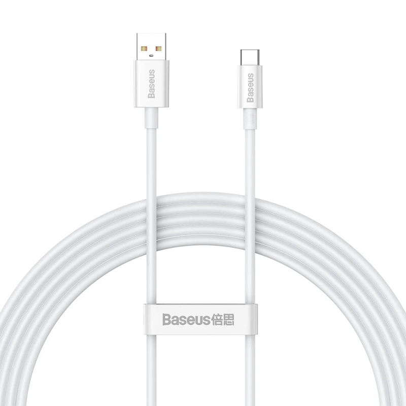 Дата кабель Baseus Superior Series Fast Charging USB to Type-C 100W (2m) (P10320102214)