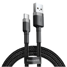 Дата кабель Baseus Cafule USB to Type-C Cable 3A (0.5m) (CATKLF-A)