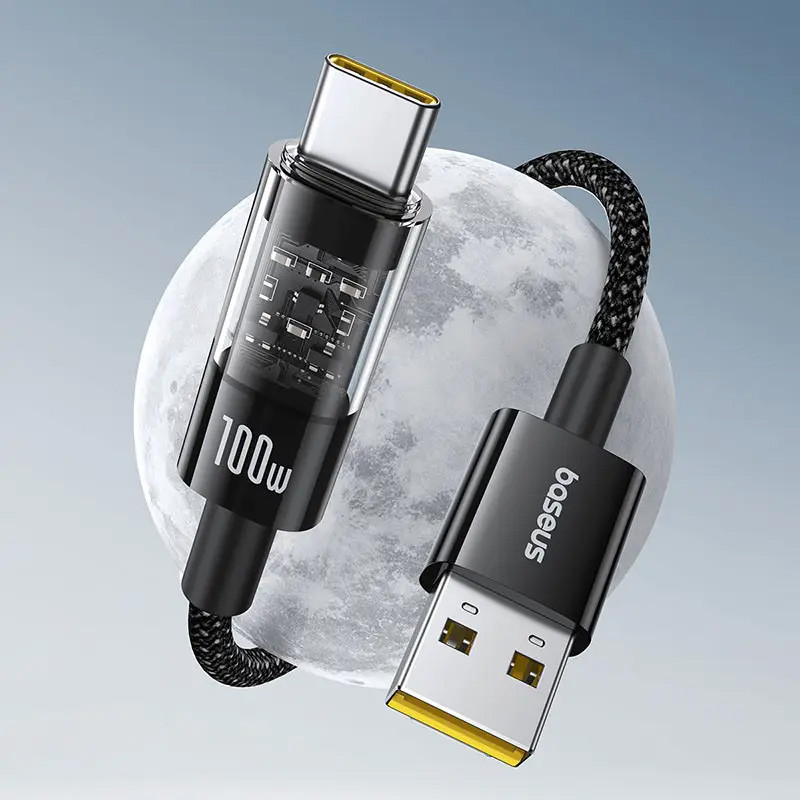 Уценка Дата кабель Baseus Gem Fast Charging USB to Type-C 100W (2m) (P10373002111)