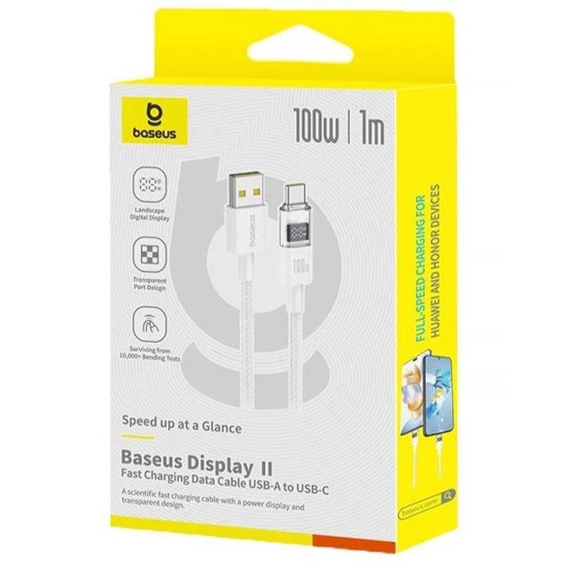 Дата кабель Baseus Display 2 USB to Type-C 100W (1m) (P10382701)