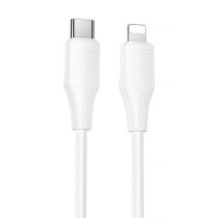 Дата кабель Hoco X124 Bien silicone Type-C to Lightning 27W (1m)