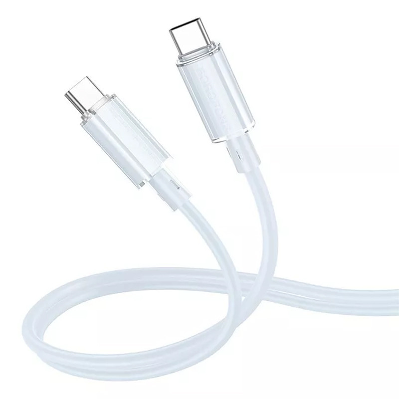 Дата кабель Borofone BX112 Lemon Type-C to Type-C 60W (1m)