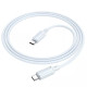 Дата кабель Borofone BX112 Lemon Type-C to Type-C 60W (1m)