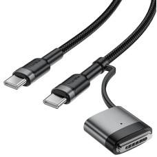 Дата кабель Acefast C22-05 2in1 Type-C to Type-C 240W/MAG3 140W (1.2m)