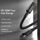 Дата кабель Baseus Tungsten Gold Type-C to Type-C Cable 100W (1m) (CATWJ-01)