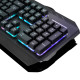 Клавіатура дротова XO KB-01 RGB/ Metal чорний