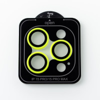 Захисне скло для камери LUMINOURS iPhone 15 Pro / iPhone 15 Pro Max салатовий