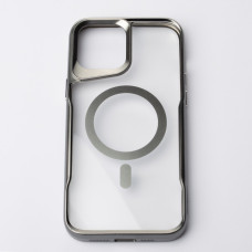 Пластиковий чохол MagSafe NEWZONE для телефону iPhone 13 Pro Max сірий