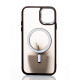 Силіконовий чохол MagSafe MATTE для iPhone 13 чорний
