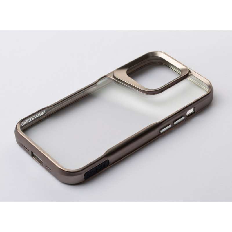 Пластиковий чохол NEWZONE для телефону iPhone 13 Pro Max золотий