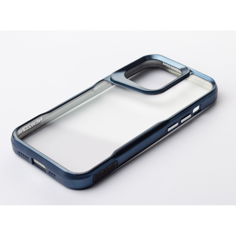 Пластиковий чохол NEWZONE для телефону iPhone 15 Pro Max синій