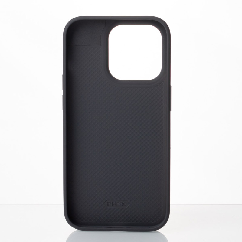 Силіконовий чохол NFC для телефону iPhone 14 Pro Max чорний