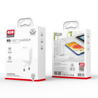 Мережевий зарядний пристрій XO PD FastCharger 20W (CE01) білий