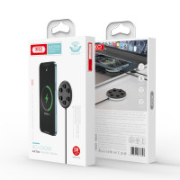 Бездротовий зарядний пристрій XO (CX006) Fast Charger 15W чорний/білий