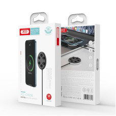 Бездротовий зарядний пристрій XO (CX006) Fast Charger 15W чорний/білий
