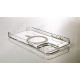 Пластиковий чохол OrigCase "Clear" with MagSafe для телефону iPhone 15 Plus прозорий