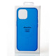 Пластиковий чохол OrigCase "Clear" with MagSafe для телефону iPhone 15 Plus синій