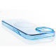 Пластиковий чохол OrigCase "Clear" with MagSafe для телефону iPhone 15 Pro синій