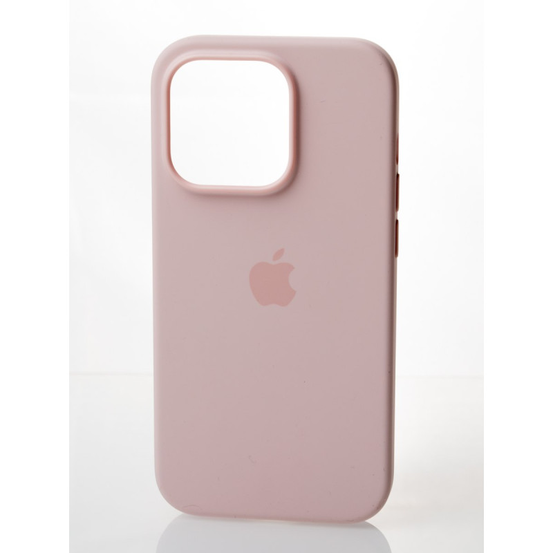 Силіконовий чохол OrigCase "Colors" with MagSafe для телефону iPhone 14 Chalk Pink