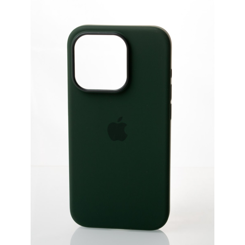 Силіконовий чохол OrigCase "Colors" with MagSafe для телефону iPhone 15 Plus Cypress