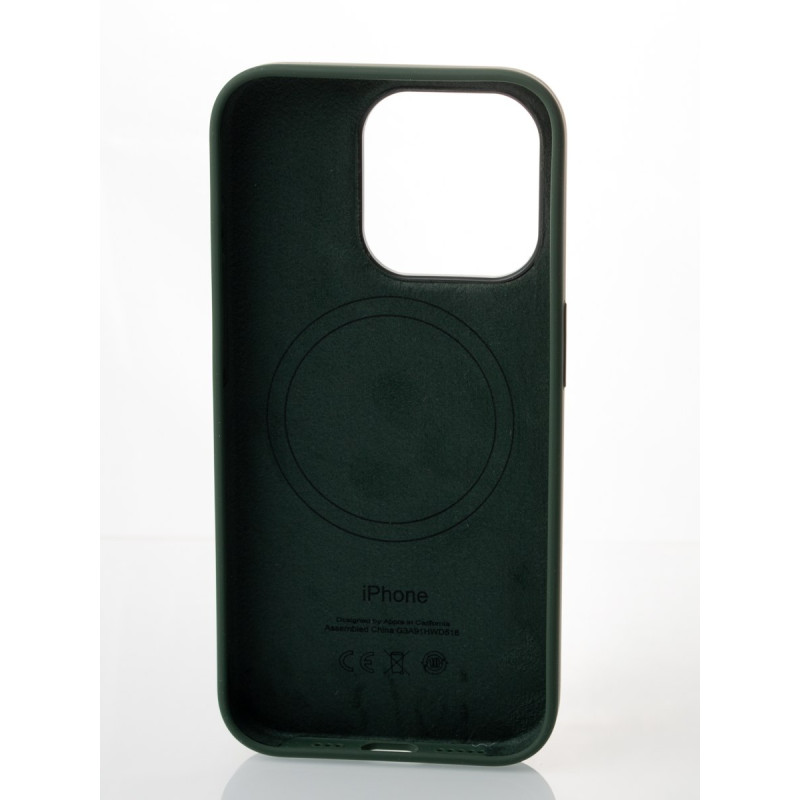 Силіконовий чохол OrigCase "Colors" with MagSafe для телефону iPhone 15 Pro Cypress