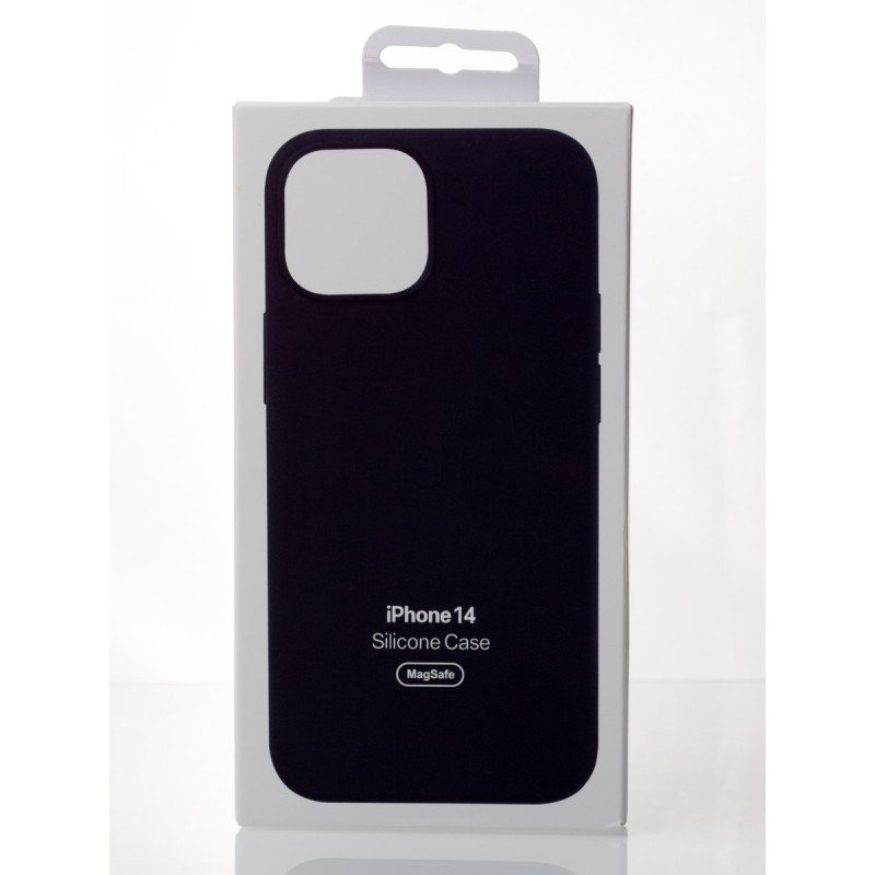 Силіконовий чохол OrigCase "Colors" with MagSafe для телефону iPhone 14 Midnight