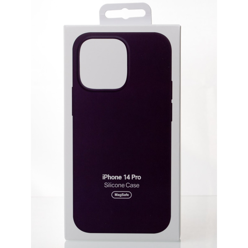 Силіконовий чохол OrigCase "Colors" with MagSafe для телефону iPhone 14 Pro Elderberry