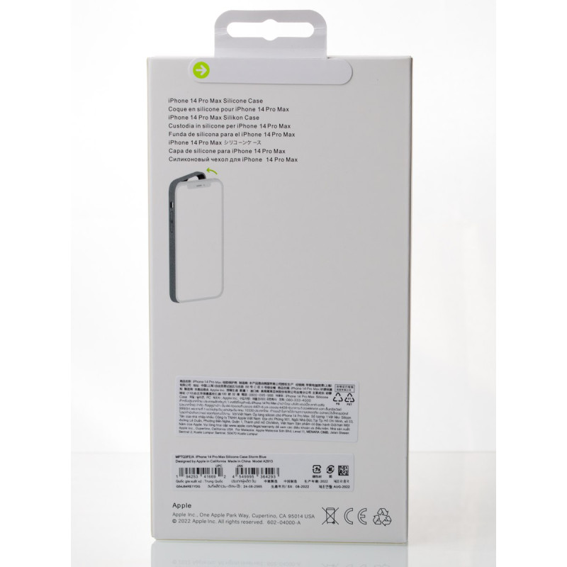 Силіконовий чохол OrigCase "Colors" with MagSafe для телефону iPhone 14 Pro Max Storm Blue