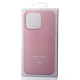 Силіконовий чохол OrigCase "Colors" with MagSafe для телефону iPhone 15 Pro Light Pink