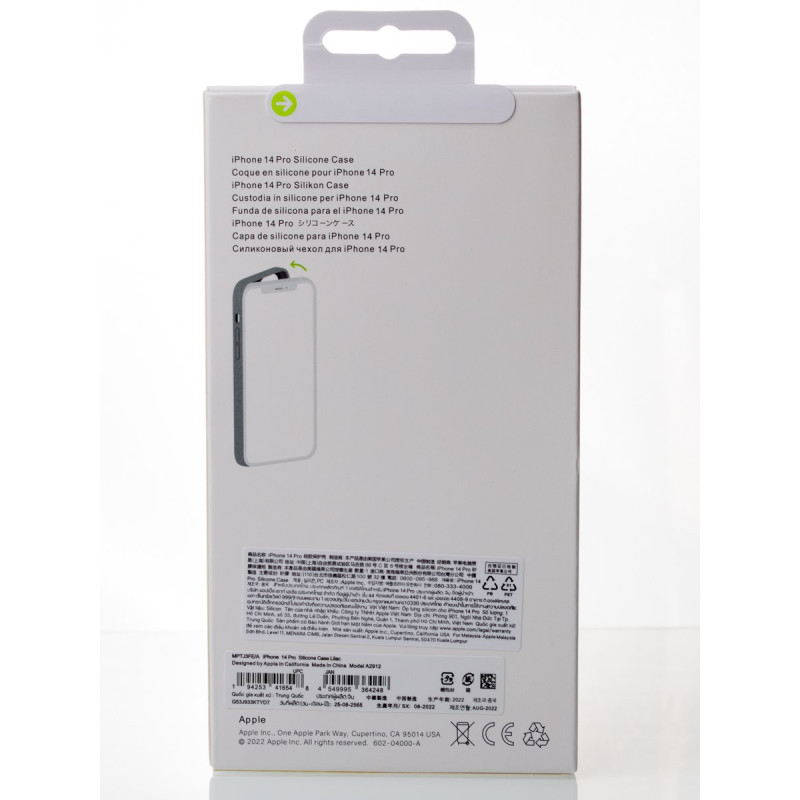 Силіконовий чохол OrigCase "Colors" with MagSafe для телефону iPhone 14 Pro Lilac