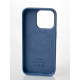 Силіконовий чохол OrigCase "Colors" with MagSafe для телефону iPhone 15 Plus Winter Blue