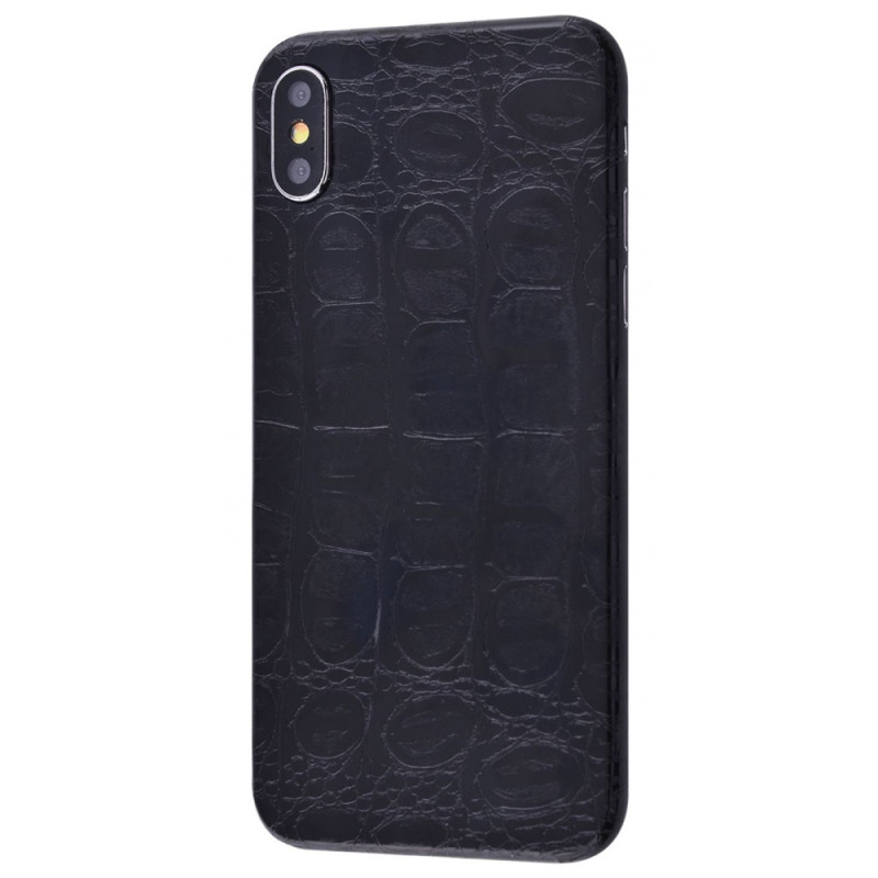 Захисна гідрогелева плівка BLADE Hydrogel Screen Protection back Leather series crocodile skin