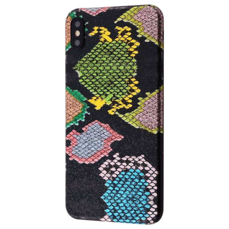 Захисна гідрогелева плівка BLADE Hydrogel Screen Protection back Leather series snake skin