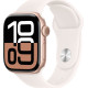 Apple Watch Series 10 GPS 46mm Rose Gold Aluminium Case with Light Blush Sport Band - M/L (MWWU3) Оригінальний, Новий